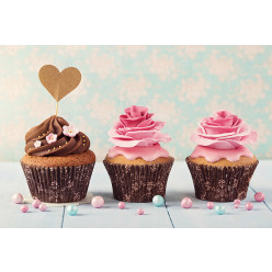 Poster - Affiche cupcakes