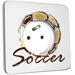 Prise décorée - Soccer 