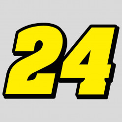 Stickers 24 hendrick motorsports