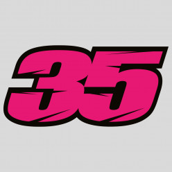 Stickers 35 cal crutchlow