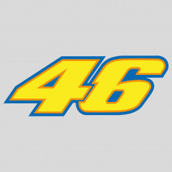 Stickers 46 Valentino rossi