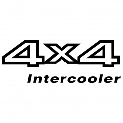 Stickers 4x4 intercooler