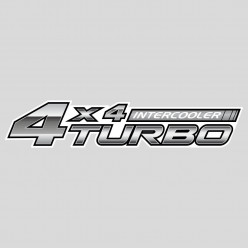 Stickers 4x4 turbo intercooler