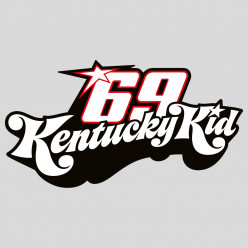 Stickers 69 kentucky kid