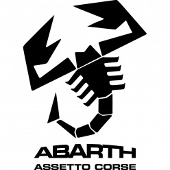 Stickers abarth assetto corse