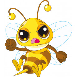 Stickers abeille