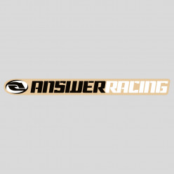 Stickers answer racing