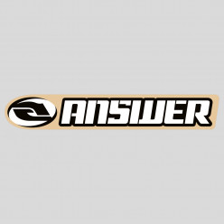 Stickers answer racing