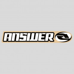 Stickers answer racing