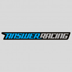 Stickers answer racing