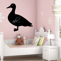 Stickers ardoise canard