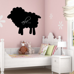 Stickers ardoise mouton