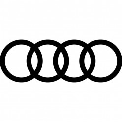 Stickers audi cercle