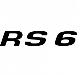 Stickers audi RS6