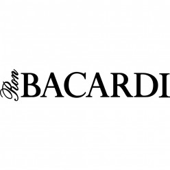 Stickers Bacardi