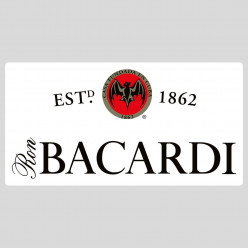 Stickers Bacardi