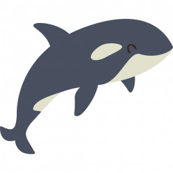 Stickers baleine