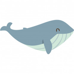 Stickers baleine