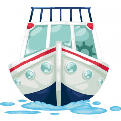 Stickers bateau