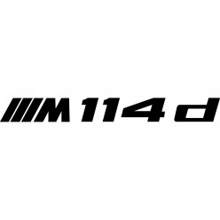 Stickers bmw 114d