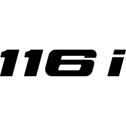Stickers bmw 116i