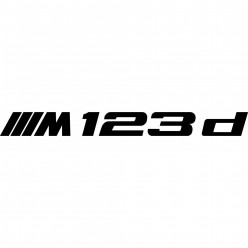 Stickers bmw 123d