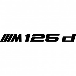 Stickers bmw 125d