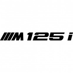 Stickers bmw 125i