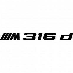 Stickers bmw 316d