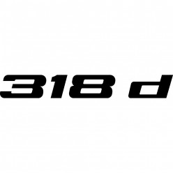 Stickers bmw 318d