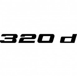 Stickers bmw 320d