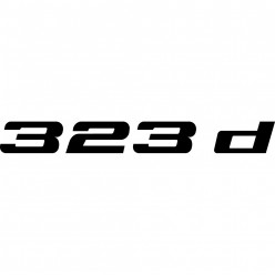 Stickers bmw 323d
