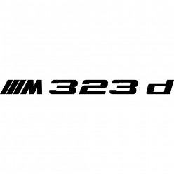 Stickers bmw 323d