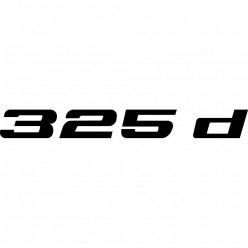 Stickers bmw 325d
