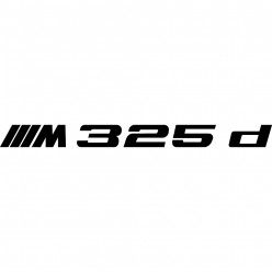 Stickers bmw 325d