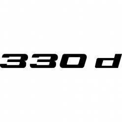 Stickers bmw 330d