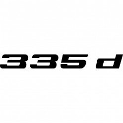 Stickers bmw 335d
