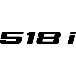 Stickers bmw 518i