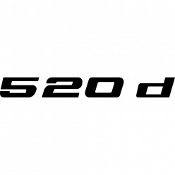 Stickers bmw 520d