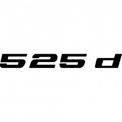 Stickers bmw 525d
