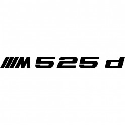 Stickers bmw 525d