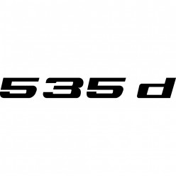 Stickers bmw 535d