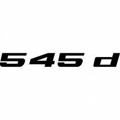 Stickers bmw 545d