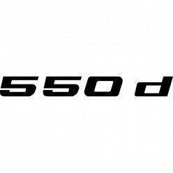 Stickers bmw 550d