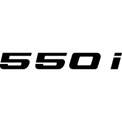 Stickers bmw 550i