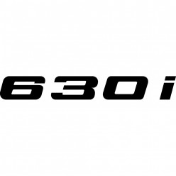 Stickers bmw 630i
