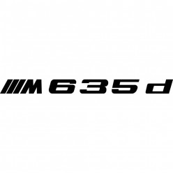Stickers bmw 635d