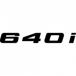 Stickers bmw 640i