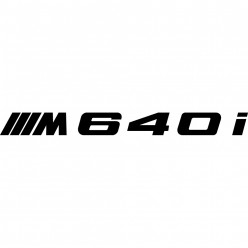 Stickers bmw 640i