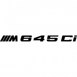 Stickers bmw 645ci